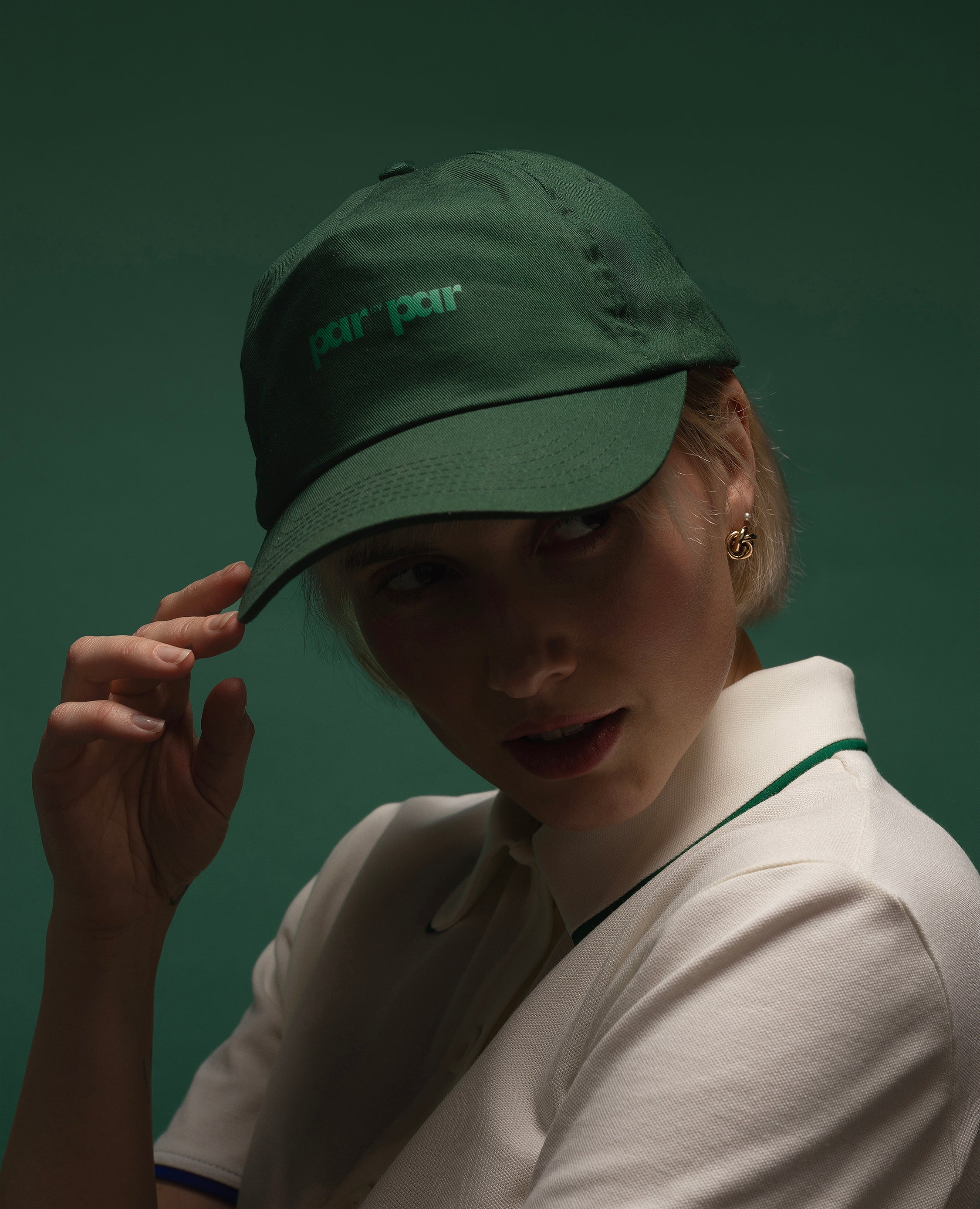 Dark Green Hat