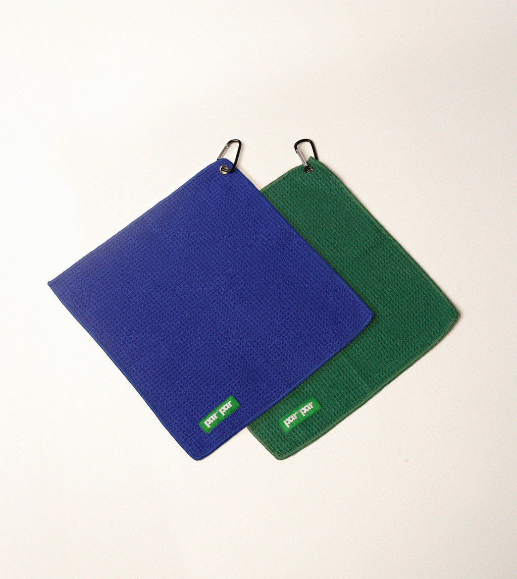 Small Green Golf Towel